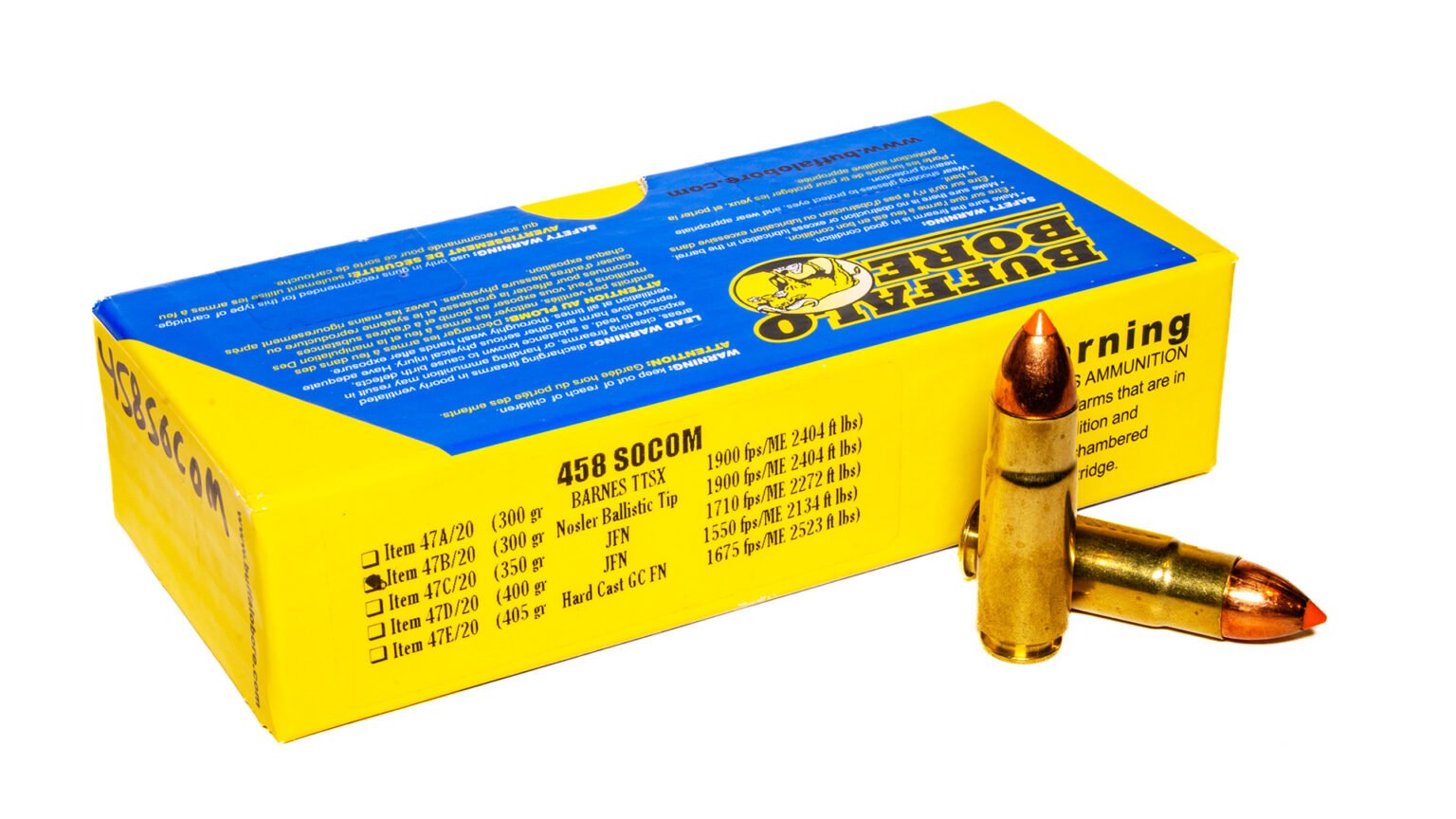 Ammo: .458 SOCOM Ammo: .458 SOCOM