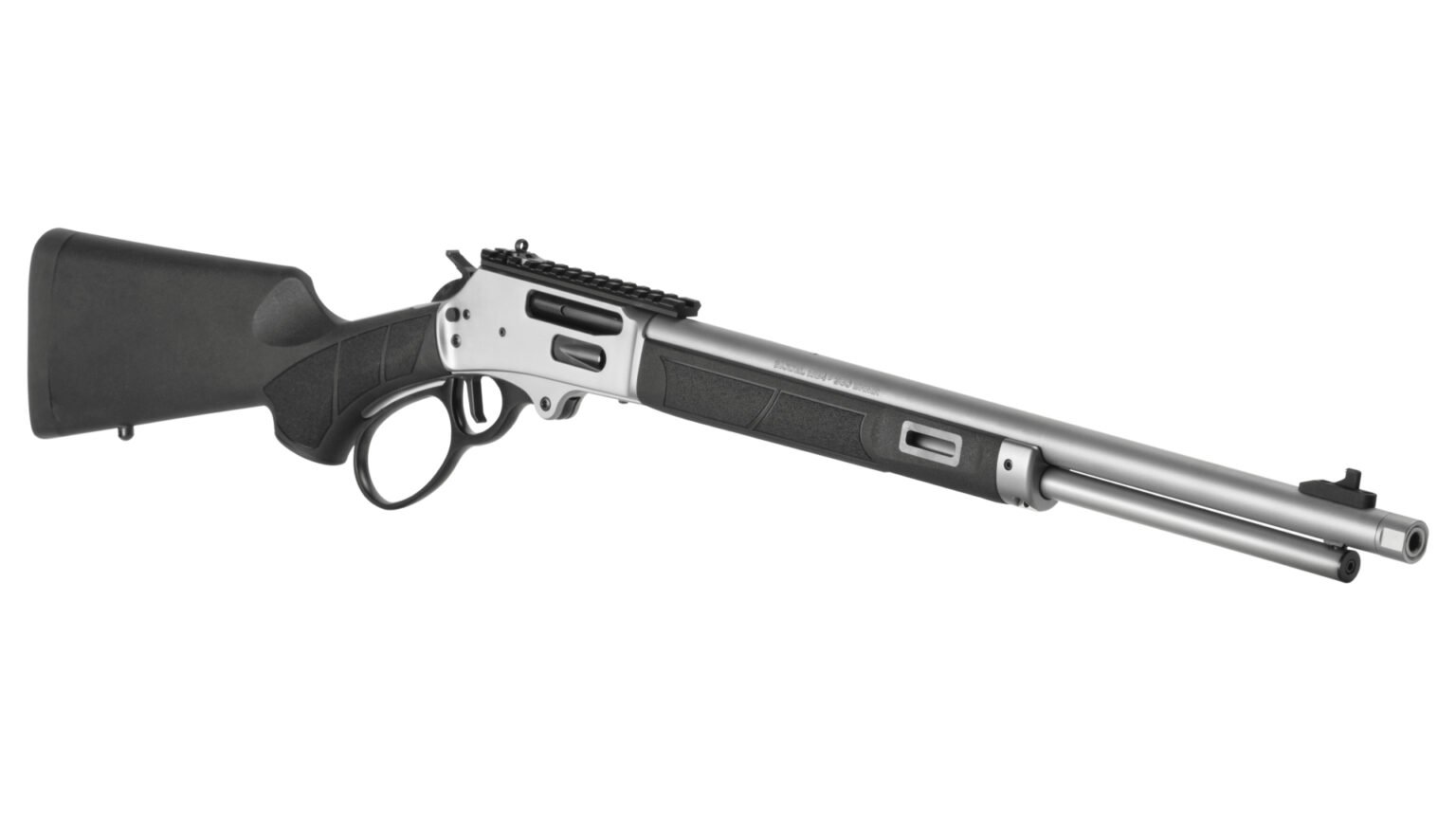 First Look: Smith & Wesson Model 1854 Lever-Action Rifle in 360 Buckhammer First Look: Smith & Wesson Model 1854 Lever-Action Rifle in 360 Buckhammer