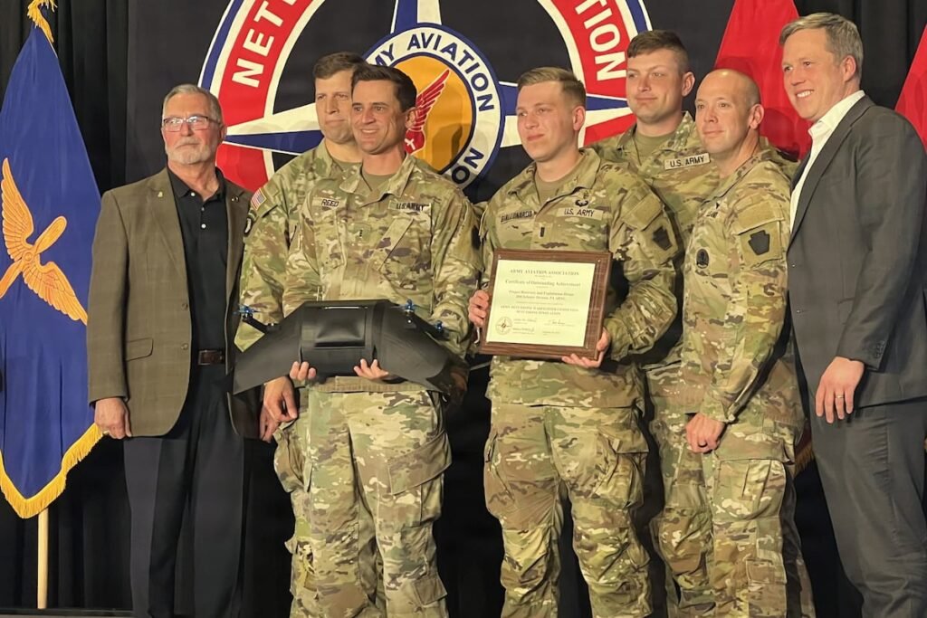 National Guard team clinches award for clawed drone at Army competition National Guard team clinches award for clawed drone at Army competition
