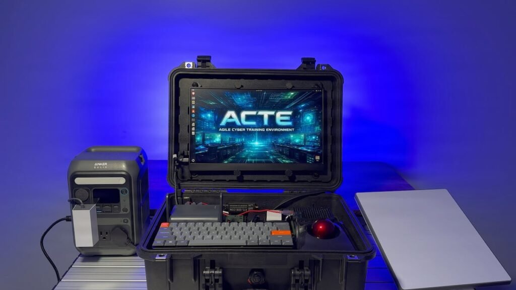 National Guard member’s invention allows cyber warfare training on the go