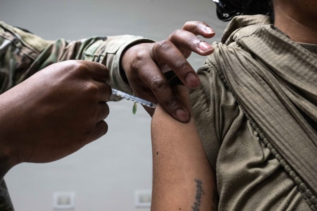 Air Force first to upgrade records for troops discharged over COVID vax refusal Air Force first to upgrade records for troops discharged over COVID vax refusal