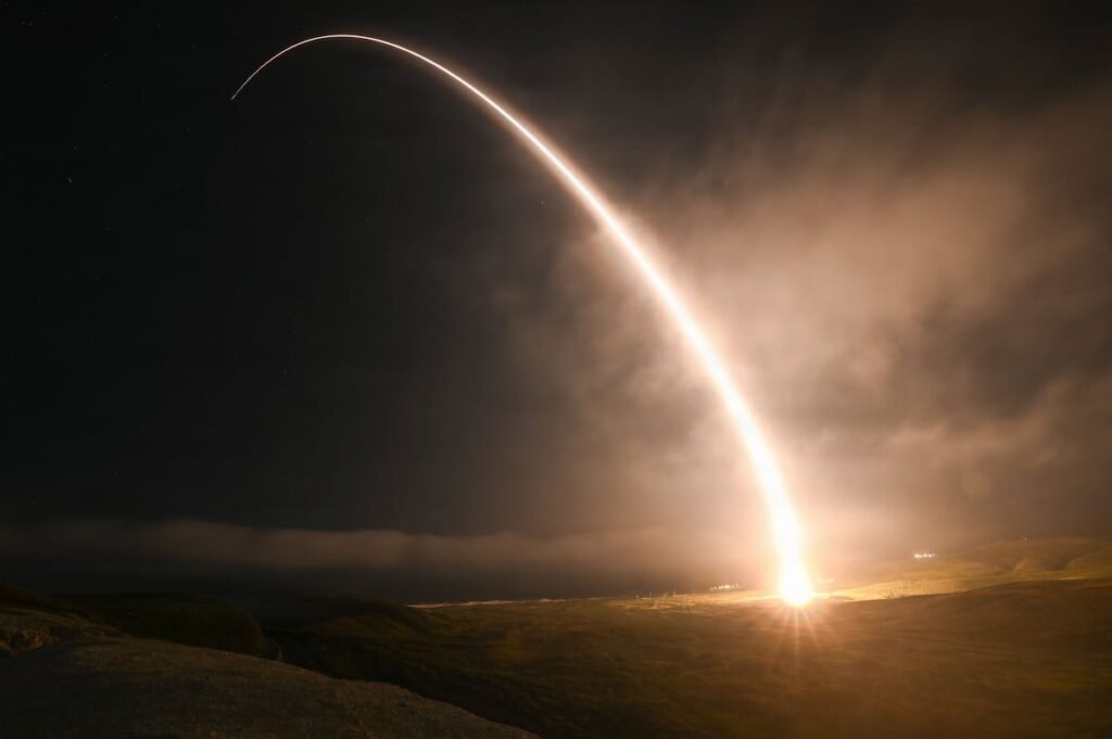Air Force test launches Minuteman III with multiple reentry vehicles