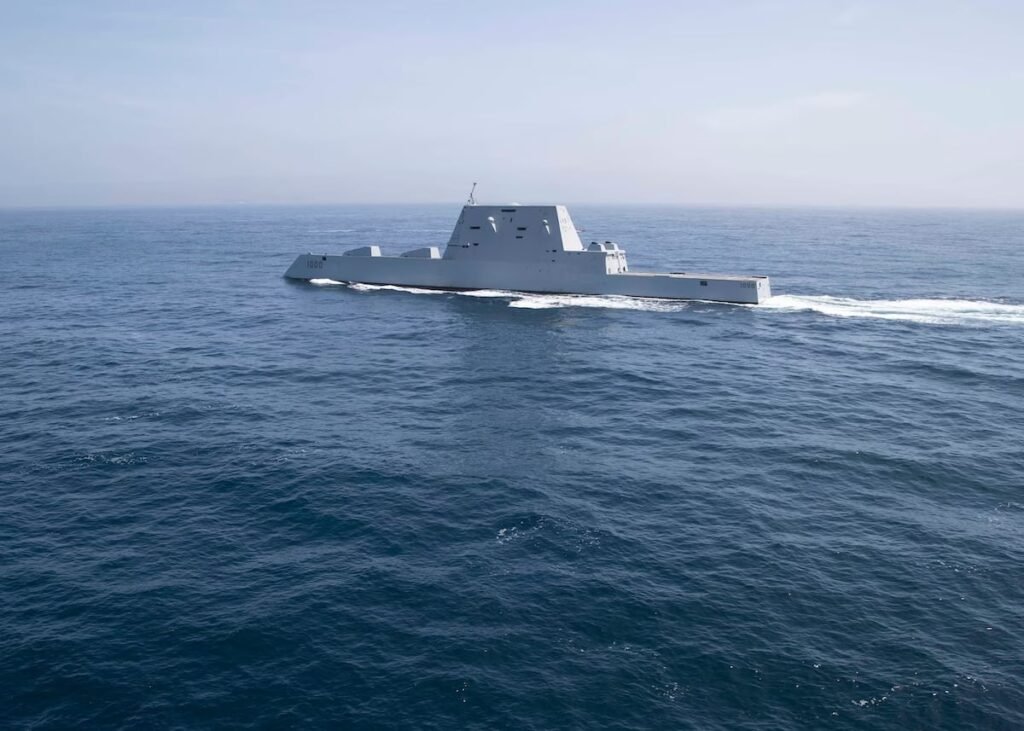 3 sailors injured after fire breaks out aboard USS Zumwalt