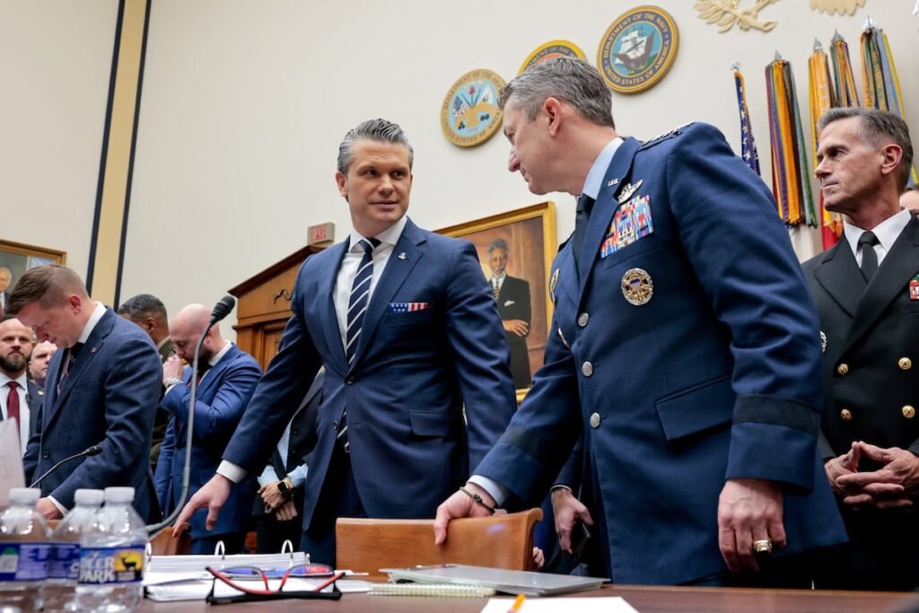 Don’t call it a ‘quagmire’: defense secretary refuses to speculate on length of Iran war