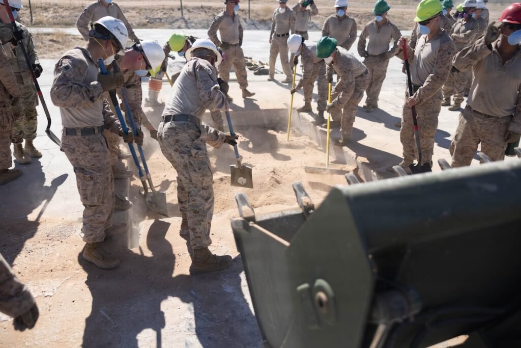 The US Marine Corps is looking for a few good robots to build airfields The US Marine Corps is looking for a few good robots to build airfields