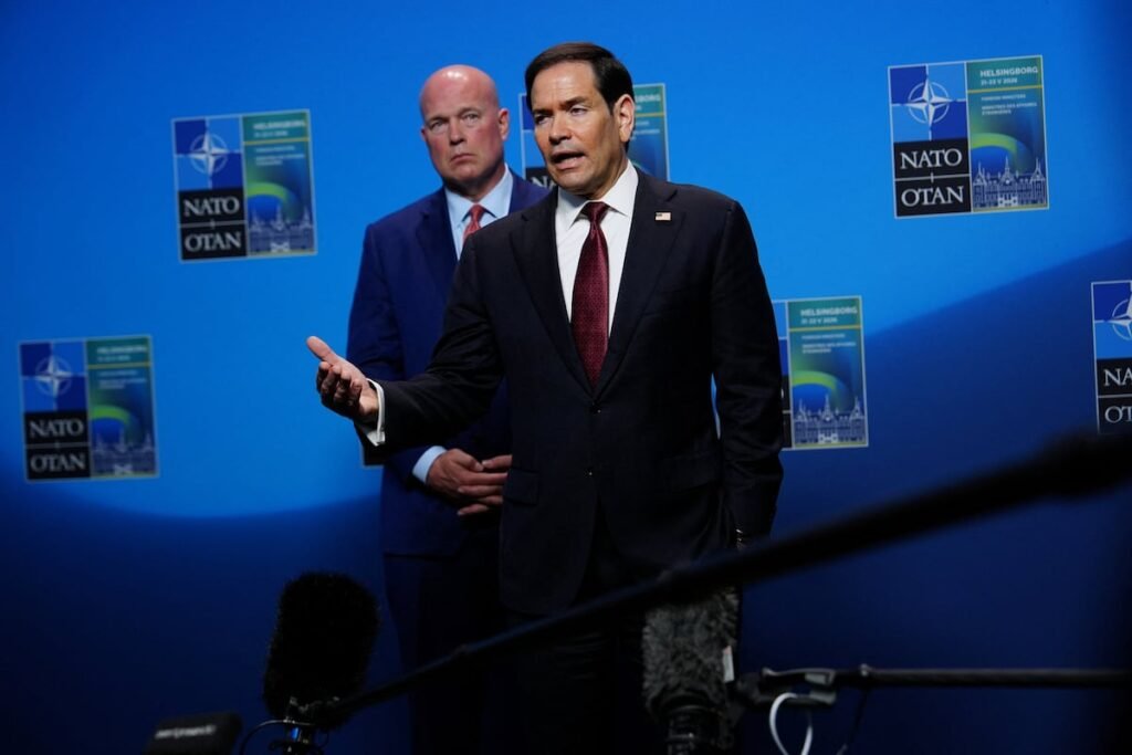 Rubio ratchets up pressure on NATO at key summit Rubio ratchets up pressure on NATO at key summit