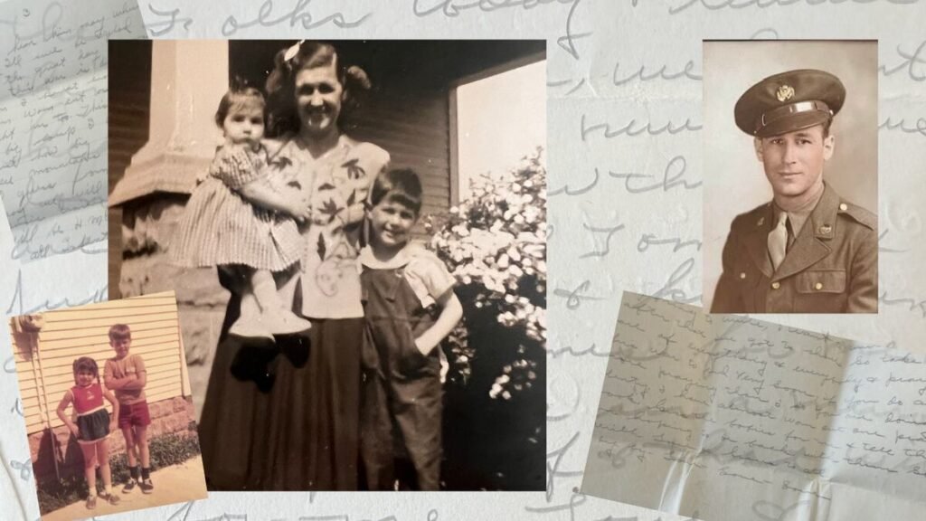 My grandpa was killed in World War II. I met him through his letters home My grandpa was killed in World War II. I met him through his letters home