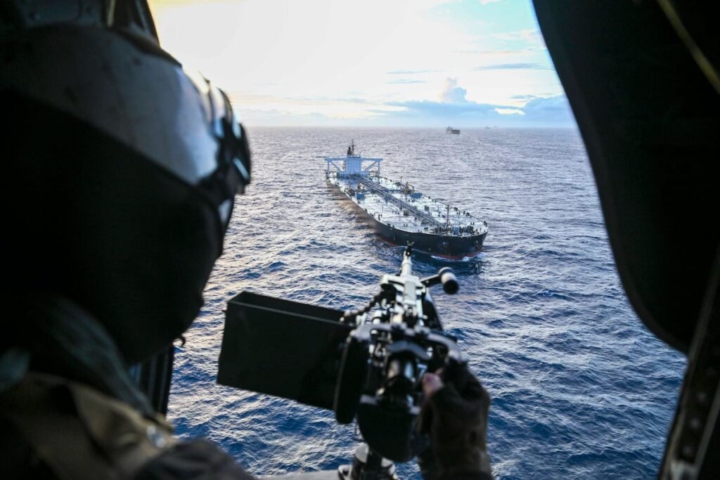 US forces board sanctioned tanker in Indian Ocean, Pentagon says US forces board sanctioned tanker in Indian Ocean, Pentagon says