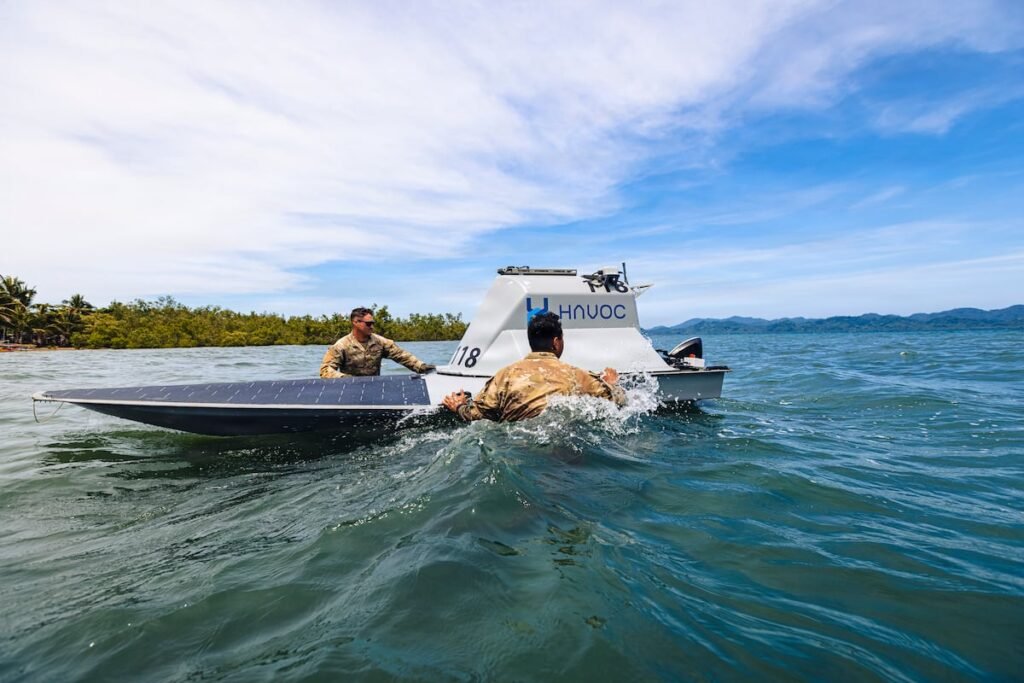 US Army tests autonomous boats during Philippine exercise US Army tests autonomous boats during Philippine exercise