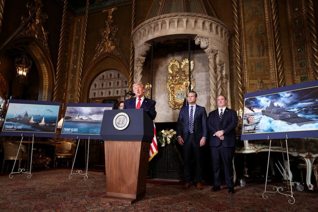 The US needs drones, not Trump-class battleships, Democrats argue The US needs drones, not Trump-class battleships, Democrats argue