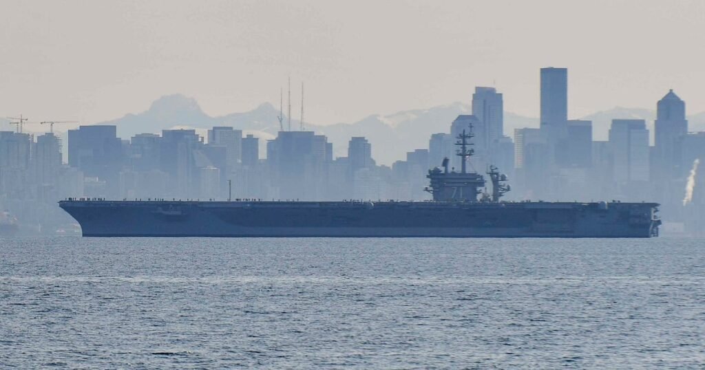 US Navy moving forward on West Coast dock for aircraft carriers