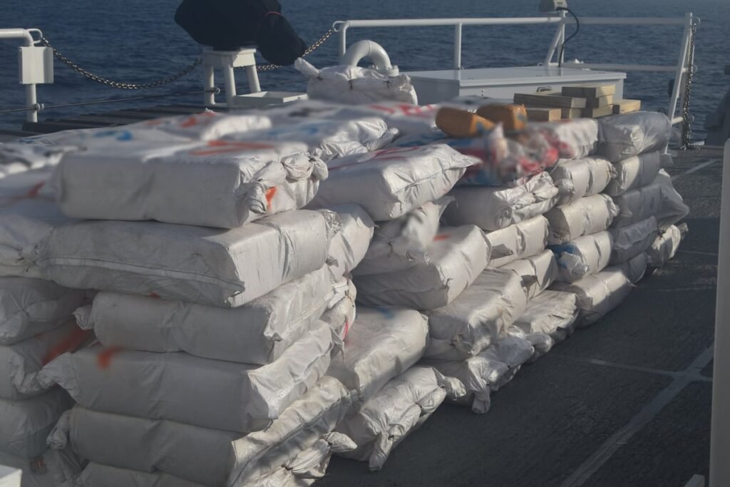 Coast Guard seizes 2,380 pounds of marijuana near Bahamas