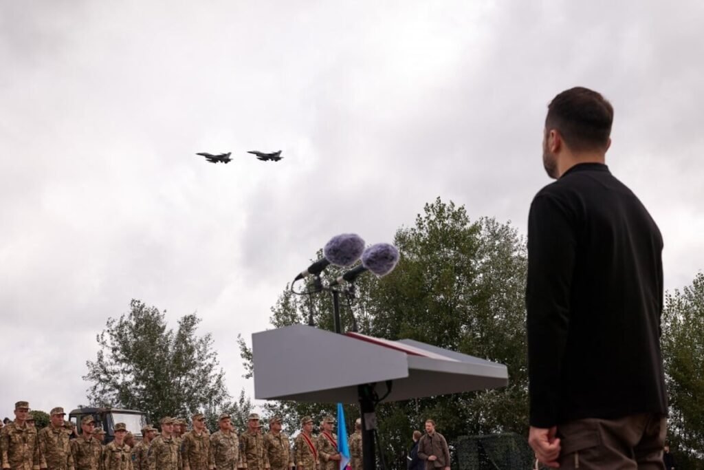 Ukraine’s F-16s are being worn out from intercepting Russian drones