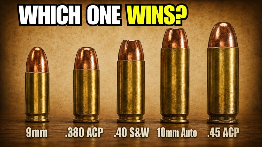9mm vs .380, .40, .45, and 10mm: The Carry Caliber Fight!