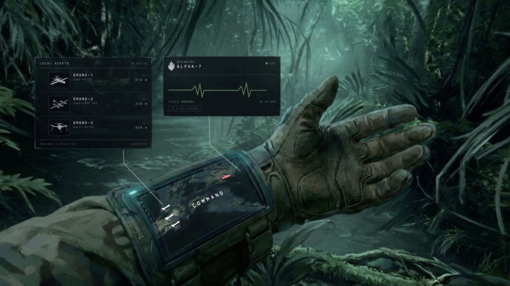 Defense startup raises  million to put AI into a wrist-worn display