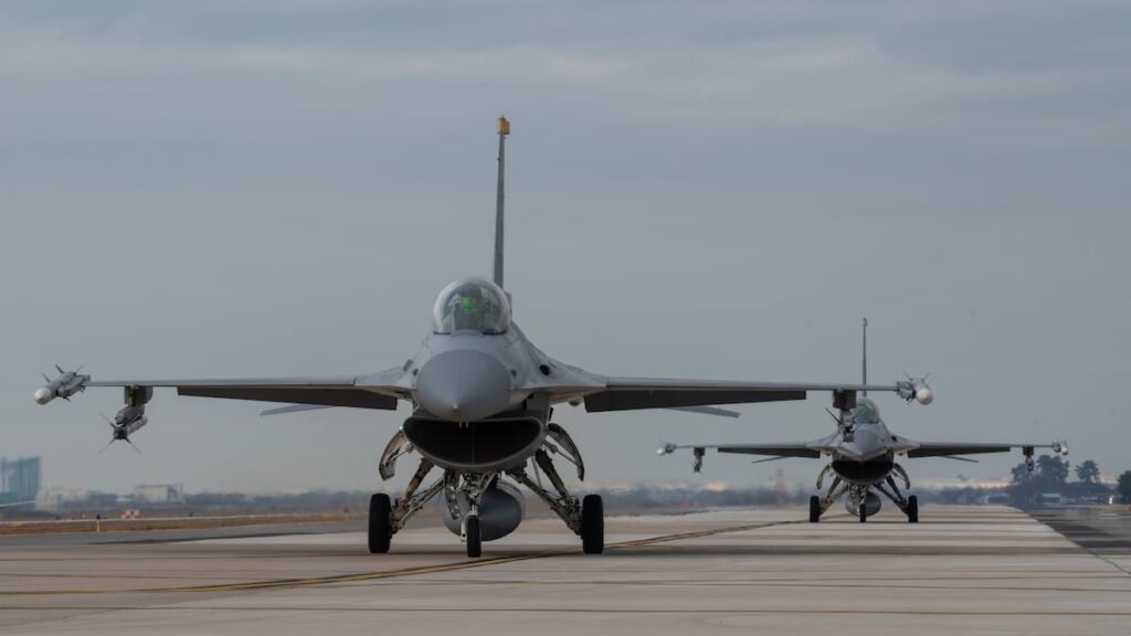 Pilot ejects as F-16 crashes in Michigan, responders treated for chemical exposure