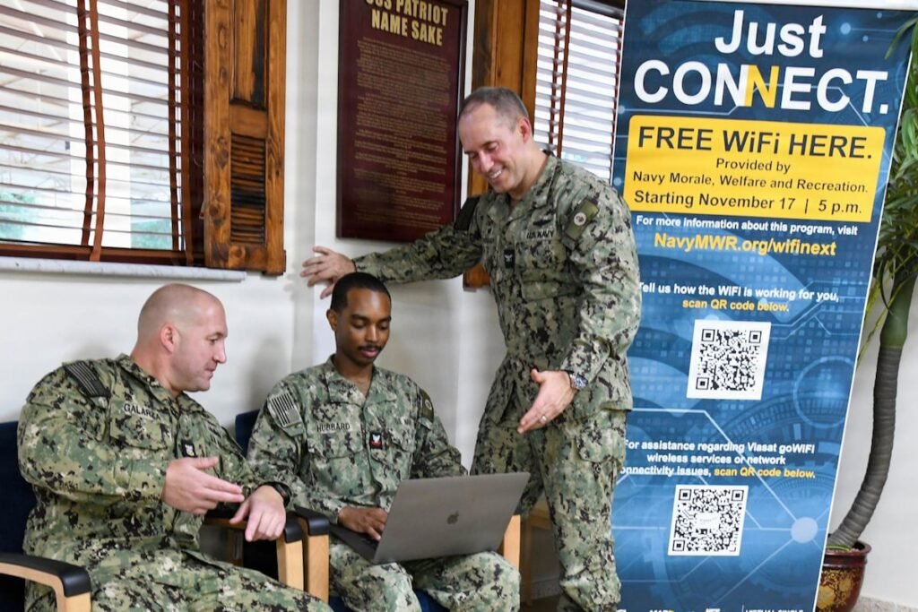 Can you hear me now? 90% of Navy unaccompanied housing now has free Wi-Fi Can you hear me now? 90% of Navy unaccompanied housing now has free Wi-Fi