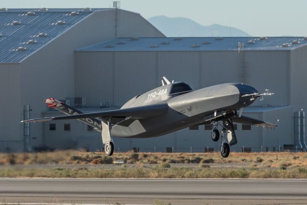 Northrop Grumman’s YFQ-48A CCA completes first fully autonomous flight