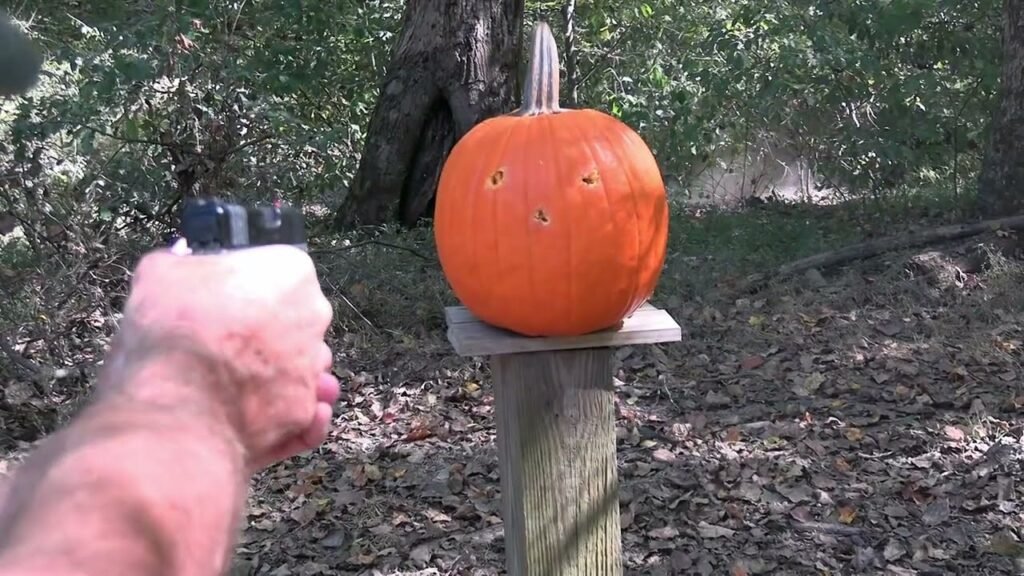 Pumpkin Carving with a Glock 43X