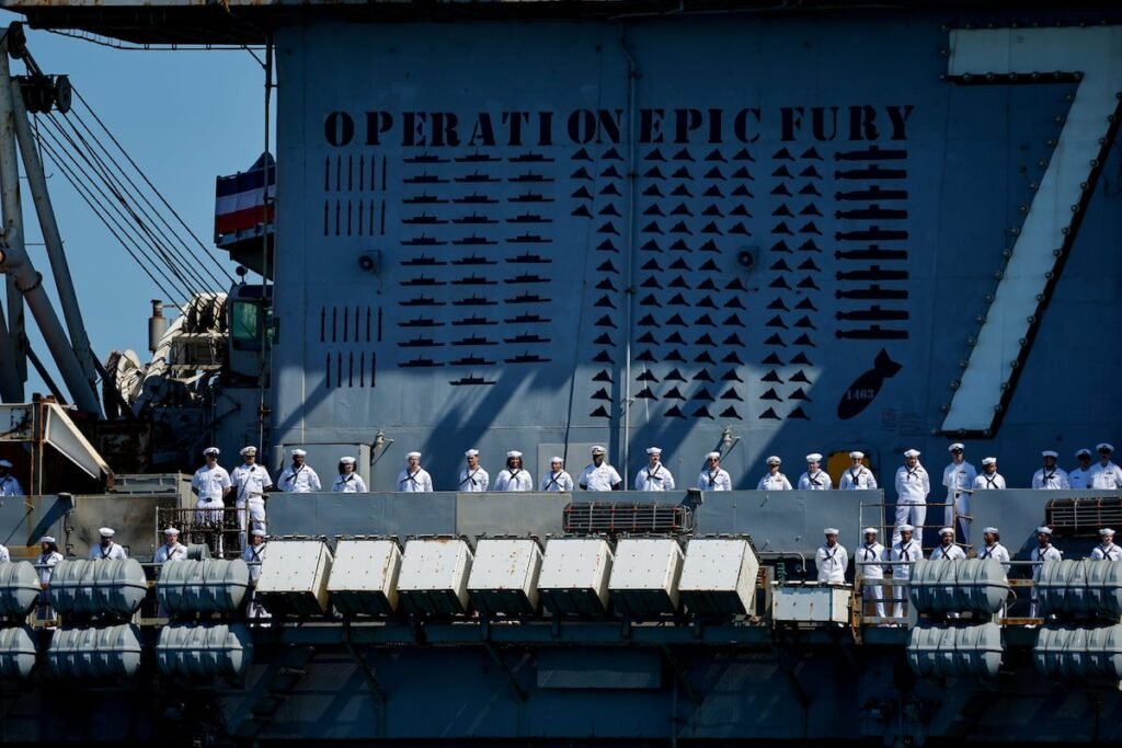 Readiness bill coming due for Navy after marathon carrier deployment, No. 2 admiral says Readiness bill coming due for Navy after marathon carrier deployment, No. 2 admiral says